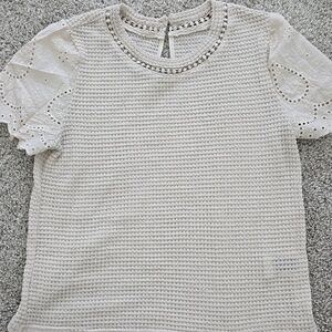 White Sleeveless Top